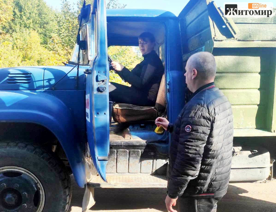845845062_1613378486908990_6343673135203756587_n Переселенка з Дніпропетровщини навчається на водійку вантажівки у Житомирській області