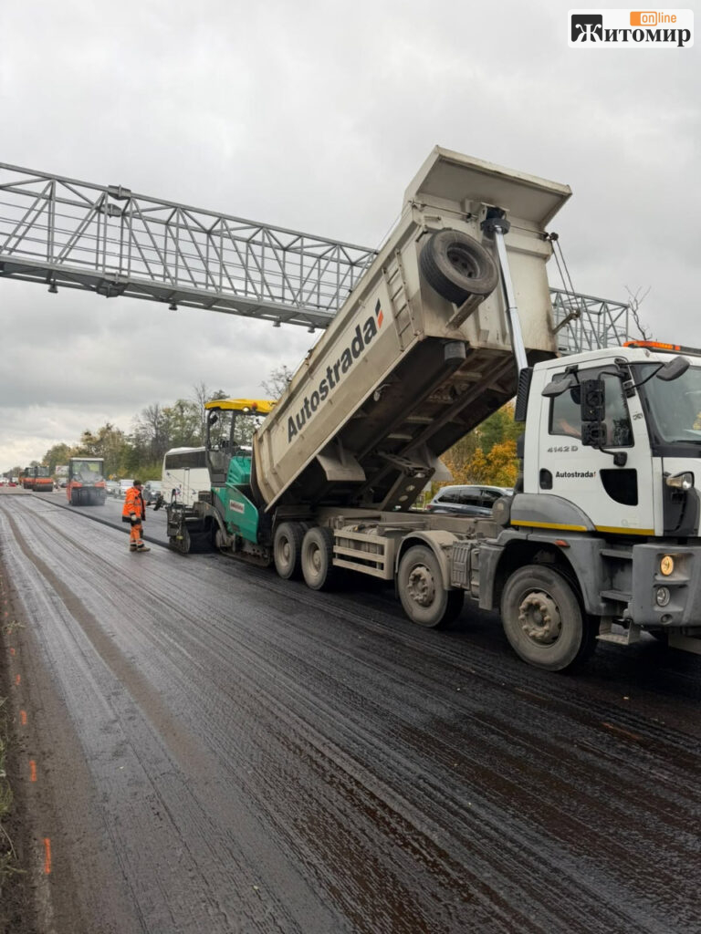 Біля Сінгурів у Житомирському районі відновлюють ваговий комплекс, який вандали пошкодили у 2023 році