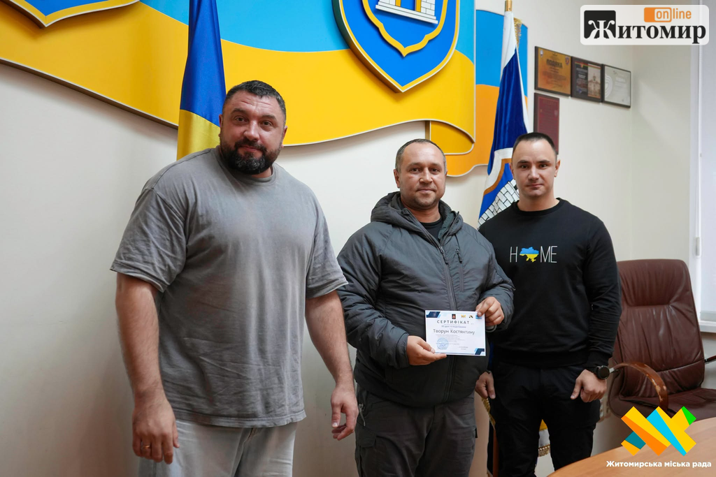 У Житомирі завершився четвертий курс із 3D-друку для ветеранів, ветеранок та їхніх родин