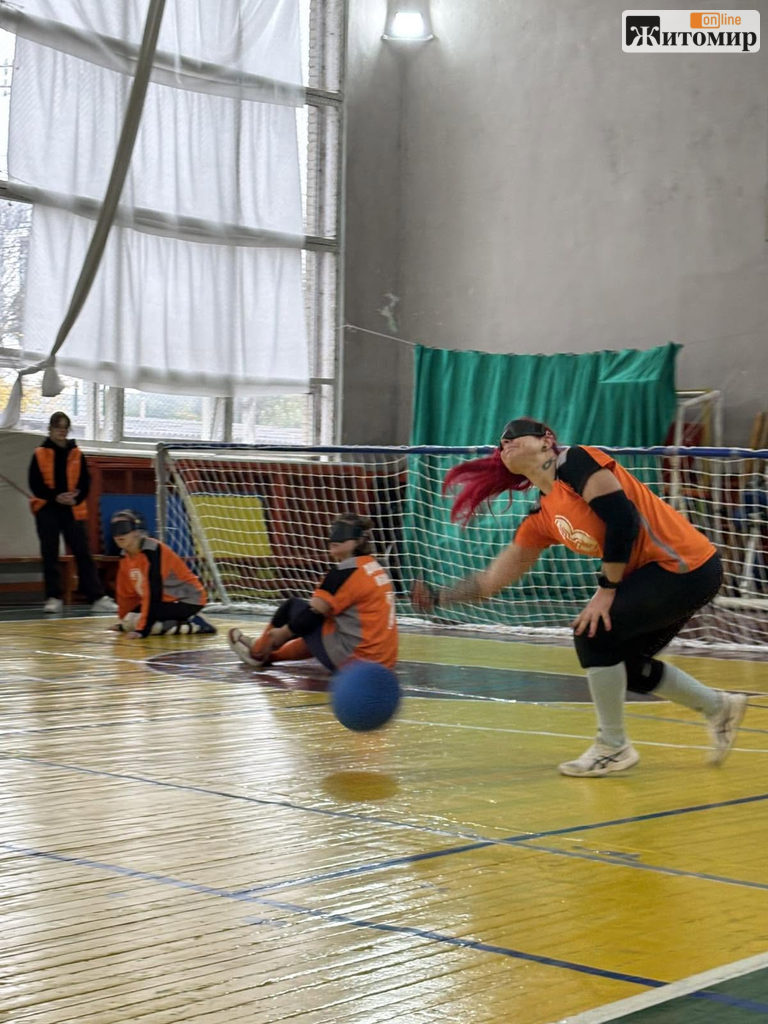 Житомирські спортсменки вибороли «золото» чемпіонату України з голболу
