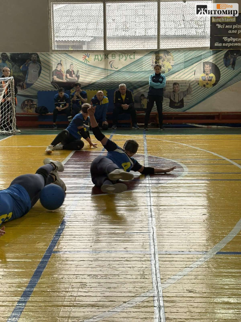 Житомирські спортсменки вибороли «золото» чемпіонату України з голболу